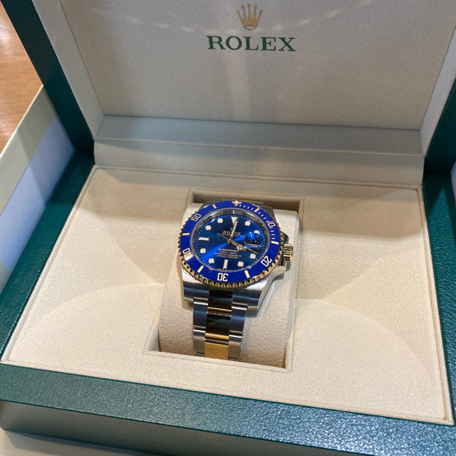 ROLEX(ロレックス)の【ひーちゃんさん専用】サブマリーナ　コンビ メンズの時計(腕時計(アナログ))の商品写真