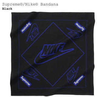 シュプリーム(Supreme)の19FW Supreme Nike Bandana Black(バンダナ/スカーフ)