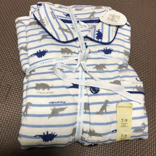 マザウェイズ(motherways)のこみち様専用　新品♡マザウェイズ　恐竜キルトパジャマ　130(パジャマ)