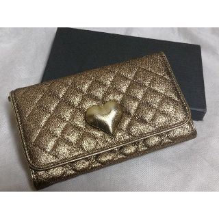 モスキーノ(MOSCHINO)のMOSCHINO 長財布 金色(財布)