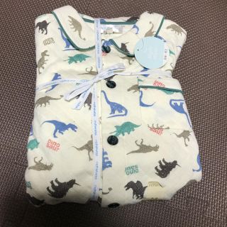 マザウェイズ(motherways)の新品♡マザウェイズ　恐竜キルトパジャマ　130(パジャマ)