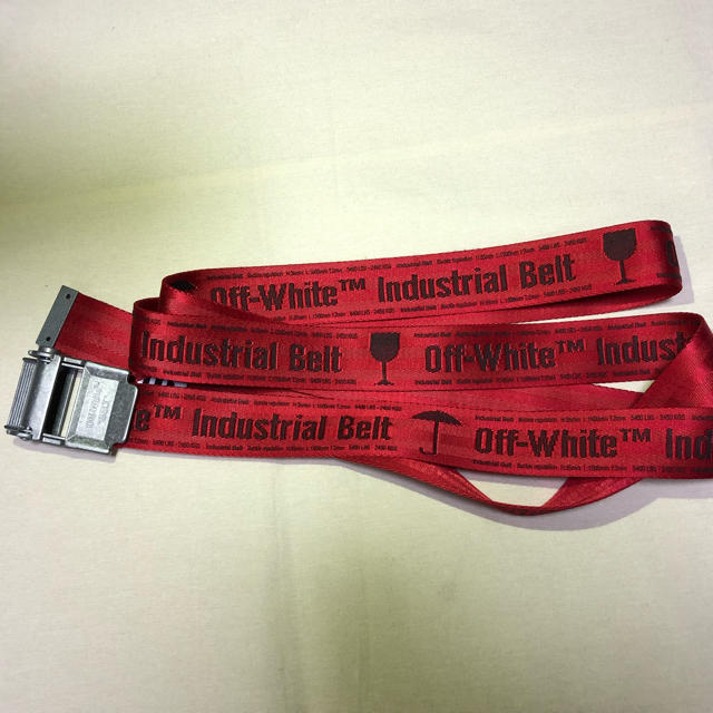 OFF-WHITE INDUSTRIAL BELT オフホワイト