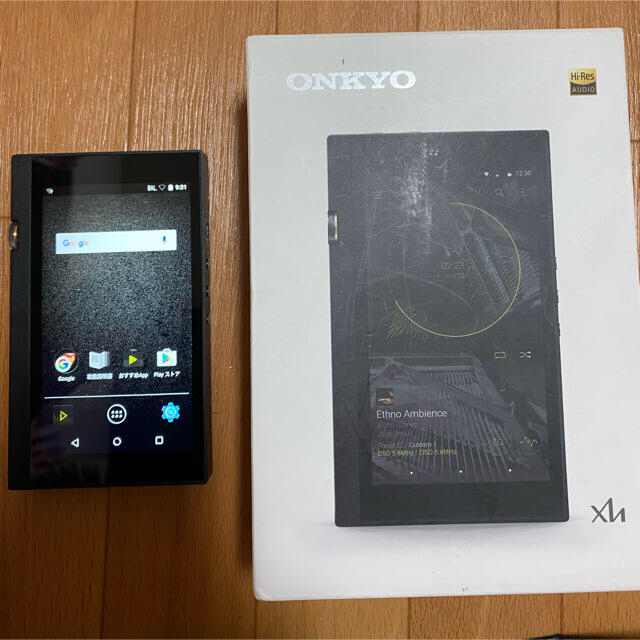 ONKYO(オンキヨー)のハイレゾオーディオプレーヤー　DP-X1A ONKYO スマホ/家電/カメラのオーディオ機器(ポータブルプレーヤー)の商品写真