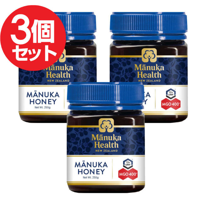 マヌカハニー UMF15+ 250g 3個セット 賞味期限2027.11月 - 通販