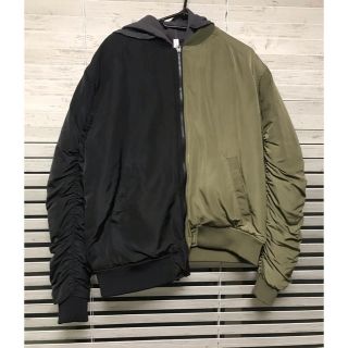 ザラ(ZARA)のZARA MAN 変形　MA-1 ブルゾン(ブルゾン)