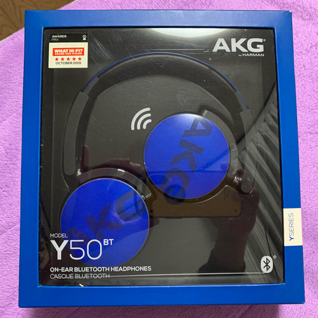 AKG Y50BT Bluetoothヘッドフォンの通販 by 夏海's shop｜ラクマ