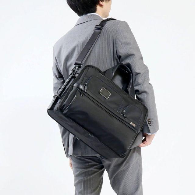 TUMI(トゥミ)のTUMI ALPHA3 3WAY ブリーフ ブラック メンズのバッグ(ビジネスバッグ)の商品写真