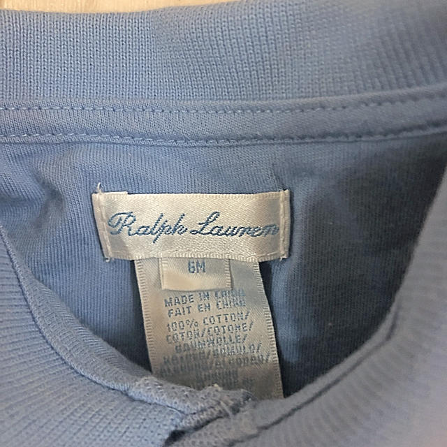 Ralph Lauren(ラルフローレン)のラルフローレン　フリルロンパース 6M キッズ/ベビー/マタニティのベビー服(~85cm)(ロンパース)の商品写真
