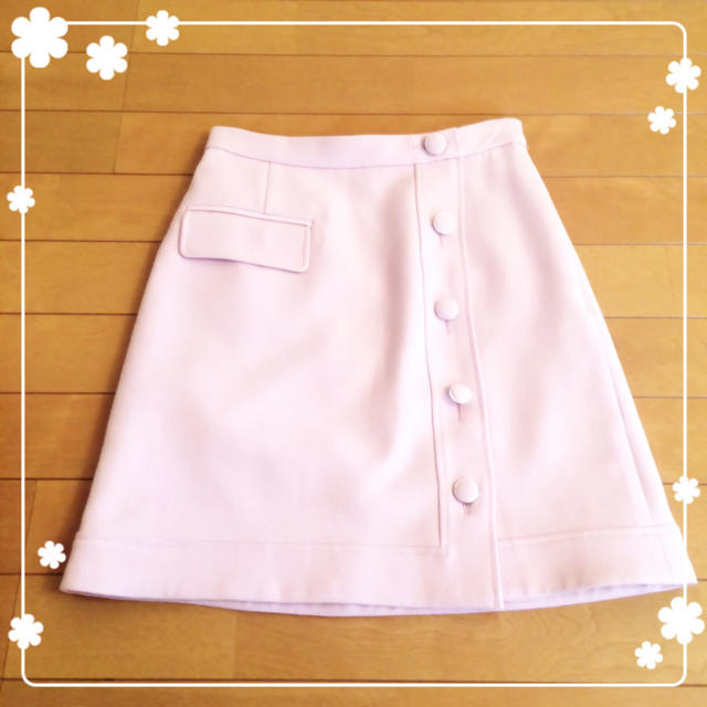 PROPORTION BODY DRESSING(プロポーションボディドレッシング)のサイドボタン台形スカート♡ レディースのスカート(ミニスカート)の商品写真