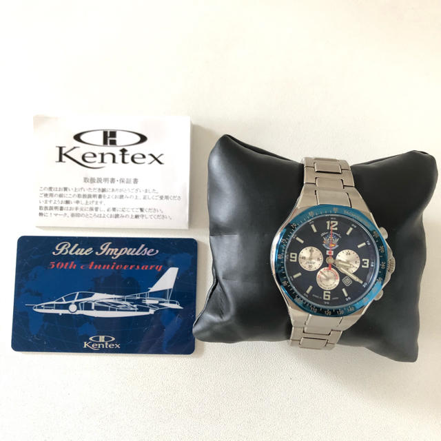 KENTEX(ケンテックス)の【新品】Kentex ケンテックス　ブルーインパルス　50周年記念腕時計 メンズの時計(腕時計(アナログ))の商品写真