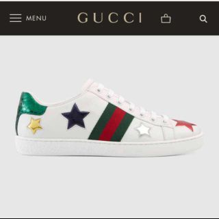 グッチ(Gucci)のグッチ　スニーカー　スター　星(スニーカー)