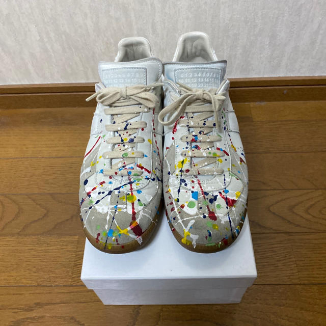 Maison Margiela REPLICA ペンキ加工ジャーマントレーナー