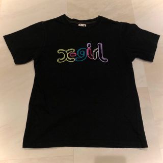 エックスガール(X-girl)のX-girl 黒 ロゴT(Tシャツ(半袖/袖なし))