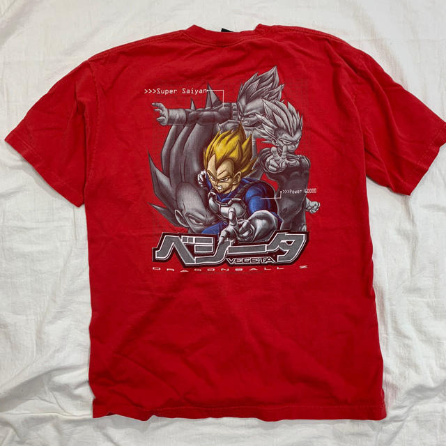 ドラゴンボール(ドラゴンボール)のUSA ドラゴンボール　ベジータ　Tシャツ メンズのトップス(Tシャツ/カットソー(半袖/袖なし))の商品写真