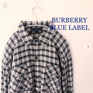 バーバリーブルーレーベル(BURBERRY BLUE LABEL)のバーバリー  ブルーレーベル　チェックシャツ　長袖　BURBERRY (シャツ)