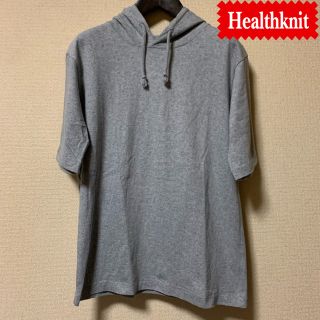 ジャーナルスタンダード(JOURNAL STANDARD)の【美品】Healthknit 半袖プルオーバーパーカー(パーカー)