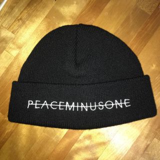 ピースマイナスワン(PEACEMINUSONE)のpeaceminusone ビーニー　ニット帽(ニット帽/ビーニー)