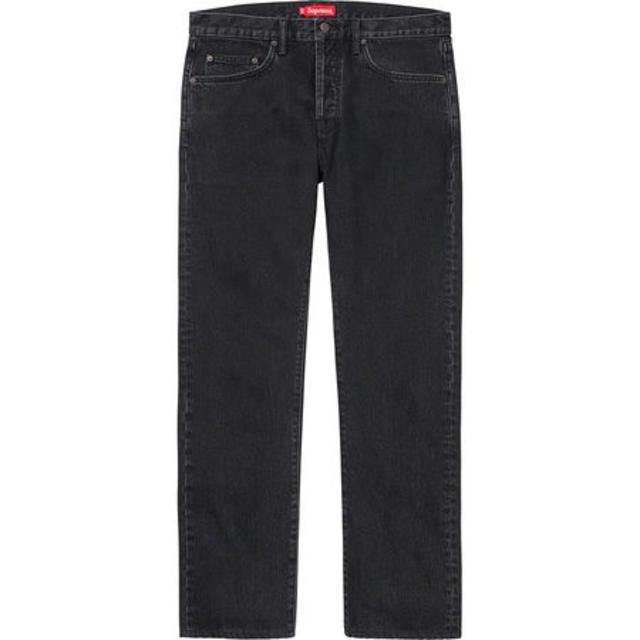 Supreme Stone  Washed Black Slim Jean