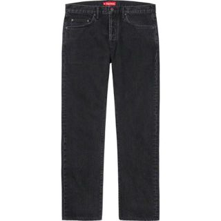 シュプリーム(Supreme)のSupreme Stone  Washed Black Slim Jean(デニム/ジーンズ)