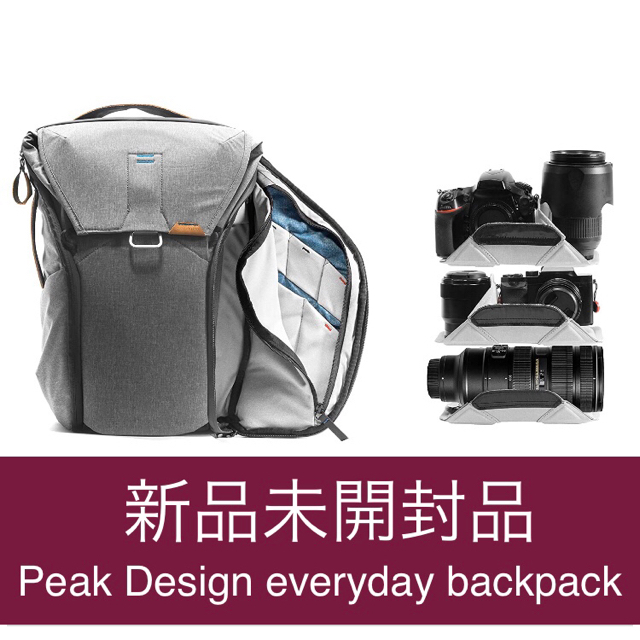 新品 Peak Design everyday backpack カメラバッグ
