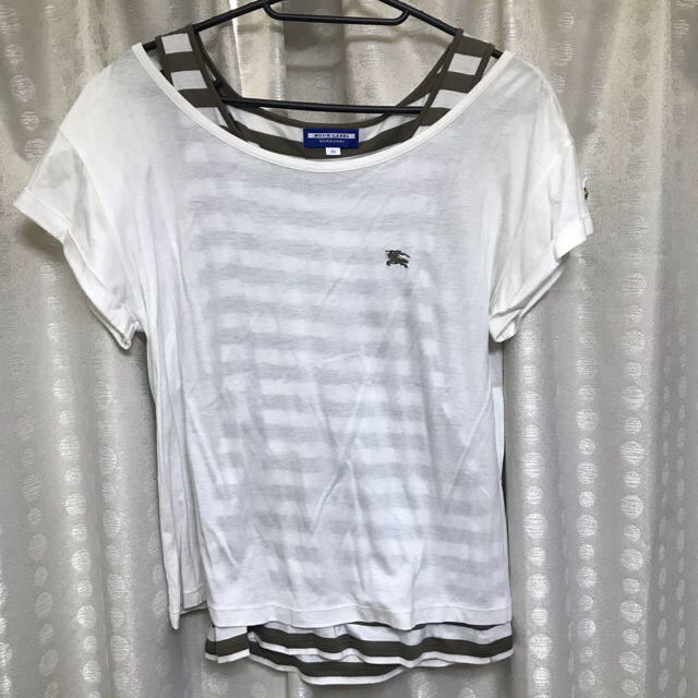 BURBERRY BLUE LABEL(バーバリーブルーレーベル)のMOOMIN様専用　お値下げバーバリー　トップス レディースのトップス(Tシャツ(長袖/七分))の商品写真