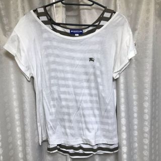 バーバリーブルーレーベル(BURBERRY BLUE LABEL)のMOOMIN様専用　お値下げバーバリー　トップス(Tシャツ(長袖/七分))