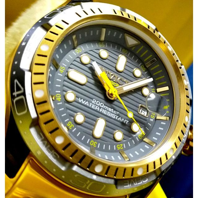 $1995 インビクタ 高級腕時計 ハイドロマックス ゴールド×グレー | www