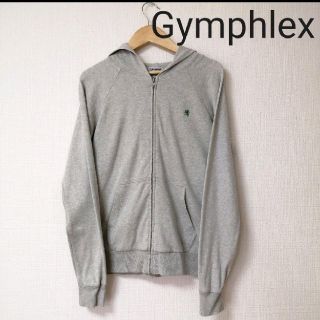 ジムフレックス(GYMPHLEX)のジムフレックス　gymphlex　パーカー　グレー　Mサイズ　可愛い　お洒落(パーカー)