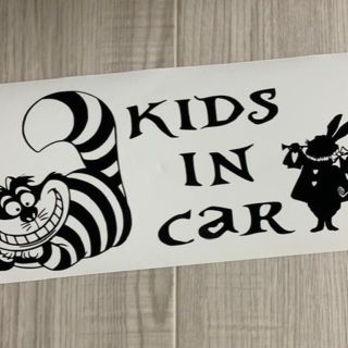 チェシャ猫　kids in car ステッカーシール(その他)