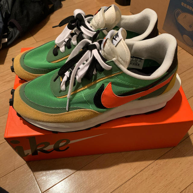 NIKE × sacai LD WAFFLE GREEN GUSTO