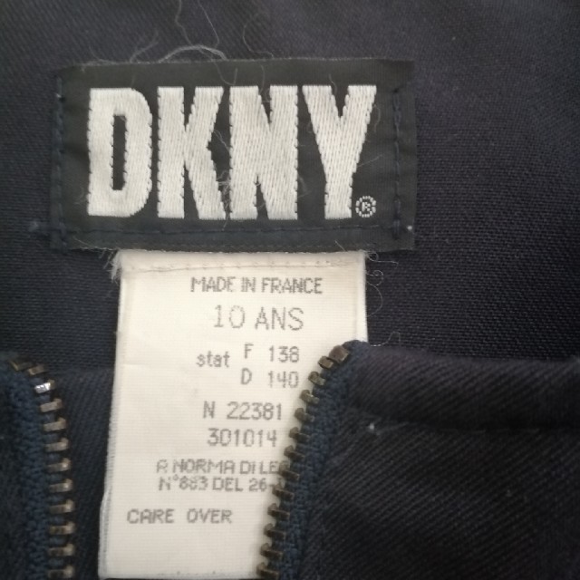 FOXEY(フォクシー)のDKNY ワンピース ネイビー キッズ キッズ/ベビー/マタニティのキッズ服女の子用(90cm~)(ワンピース)の商品写真