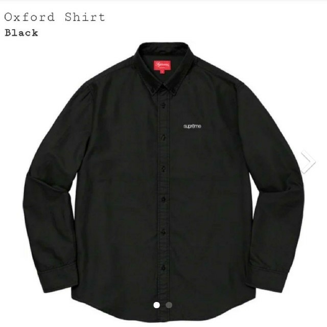 シュプリーム Oxford Shirt 
サイズ M
新品
カラー ブラック