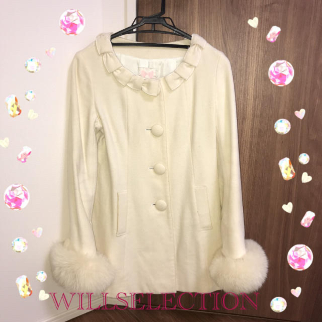 WILLSELECTION(ウィルセレクション)のウィルセレクション  ノーカラーコート レディースのジャケット/アウター(その他)の商品写真