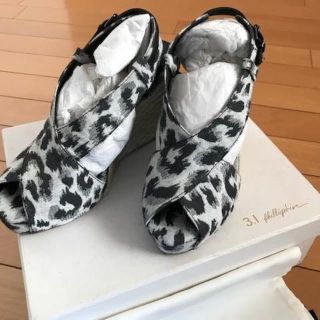 スリーワンフィリップリム(3.1 Phillip Lim)の4万2120円 3.1 Phillip Lim レオパード サンダル (サンダル)