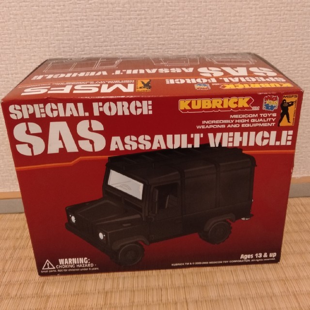 キューブリック スペシャルフォース  特殊空挺部隊 強襲車両+ SAS 80's