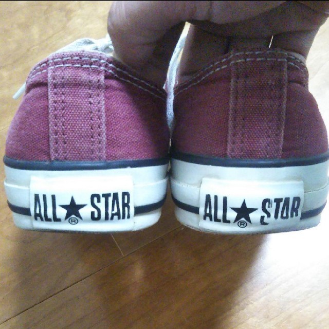 CONVERSE(コンバース)のコンバース オールスター ワインレッド　スニーカー　25.5　AllSTAR レディースの靴/シューズ(スニーカー)の商品写真