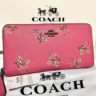コーチ(COACH) リボン 財布(レディース)（花柄）の通販 89点 | コーチ 
