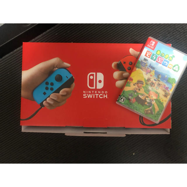 新品未開封　任天堂switch 本体 どうぶつの森セット