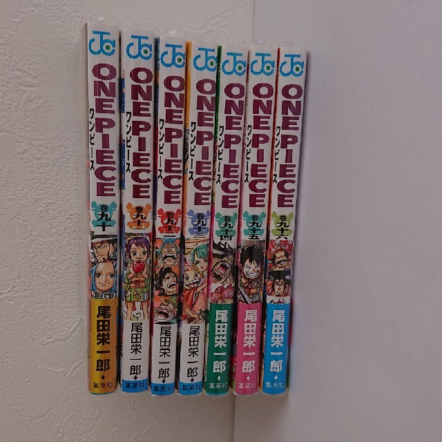 集英社(シュウエイシャ)のワンピースONE PIECE90巻~96巻・ワノ国 エンタメ/ホビーの漫画(少年漫画)の商品写真