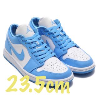 ナイキ(NIKE)のNIKE AIR Jordan 1 low unc 23.5 エアジョーダン1(スニーカー)