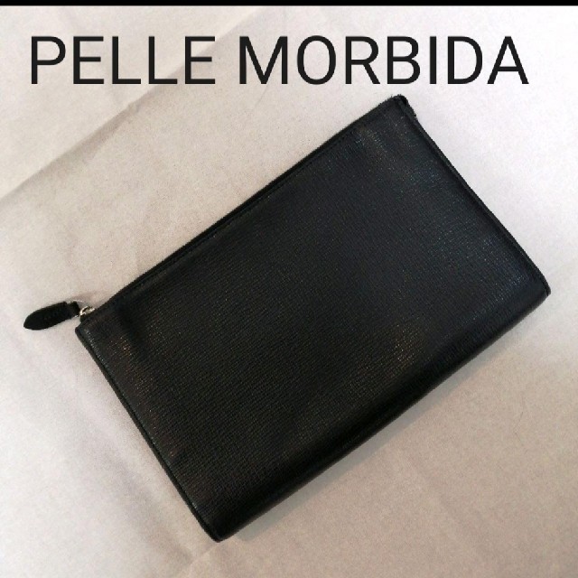 【状態良好】PELLE MORBIDA クラッチバッグ　ペッレモルビダ