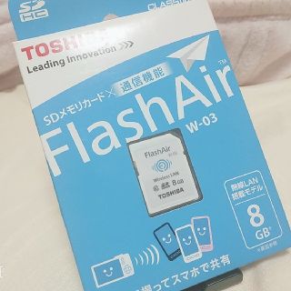 トウシバ(東芝)の東芝　Flash Air 8GB(その他)