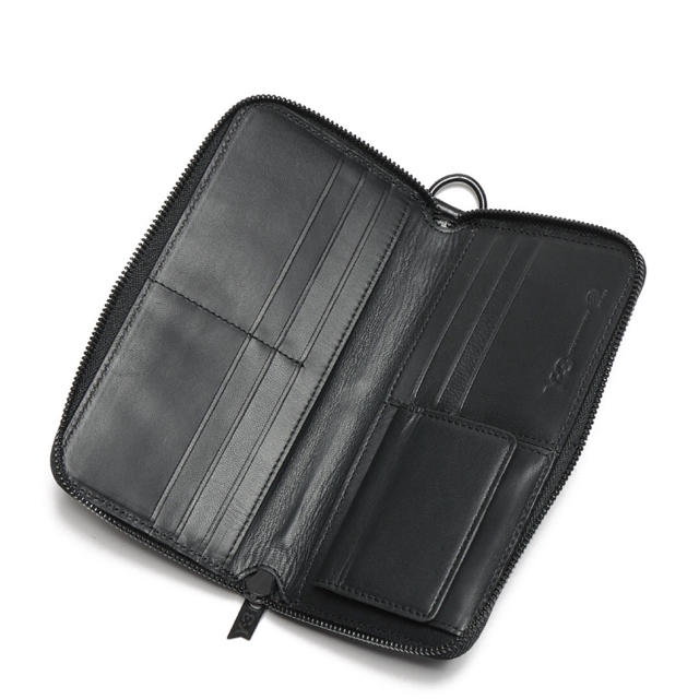 Y-3(ワイスリー)の新品未使用　Y-3 ロングウォレット チェーン付き ブラック レザー レディースのファッション小物(財布)の商品写真