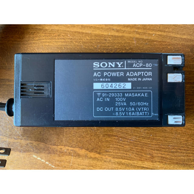 SONY - SONY ACアダプター ACP-88 中古 ACP-80海外対応版の通販 SONY - SONY ACアダプター ACP-88 中古 ACP-80海外対応版の通販