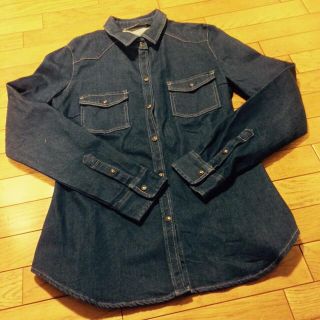 ザラ(ZARA)のZARA デニム シャツ(カットソー(長袖/七分))