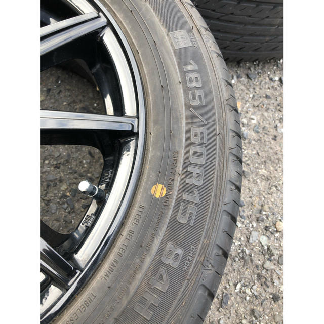 Goodyear(グッドイヤー)の185/60R15 4本 GOOD YEAR GT-Eco Stage 17年製 自動車/バイクの自動車(タイヤ)の商品写真