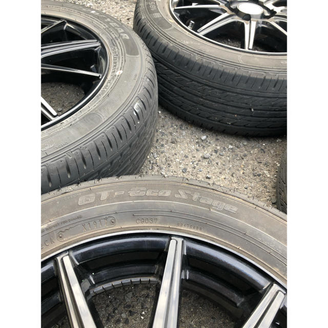 185/60R15 4本 GOOD YEAR GT-Eco Stage 17年製