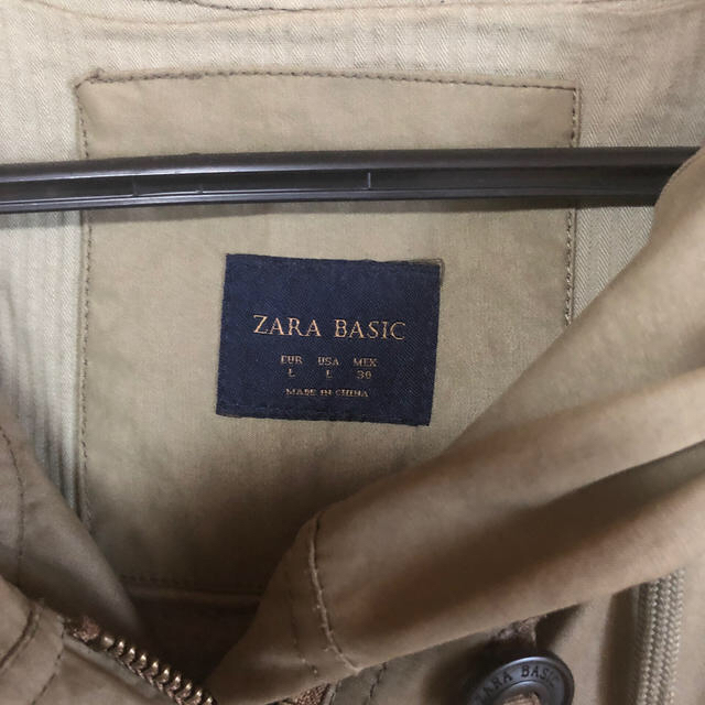 ZARA(ザラ)の再値下げ　ZARAモッズコート　着た感じL〜LL レディースのジャケット/アウター(モッズコート)の商品写真