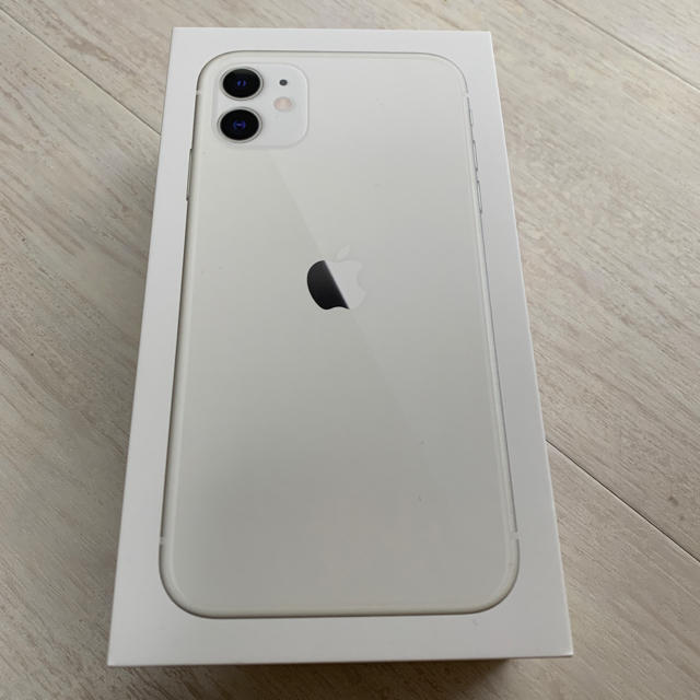 【未使用極美品】iPhone 11 64GB  SIMロック解除済　ホワイト