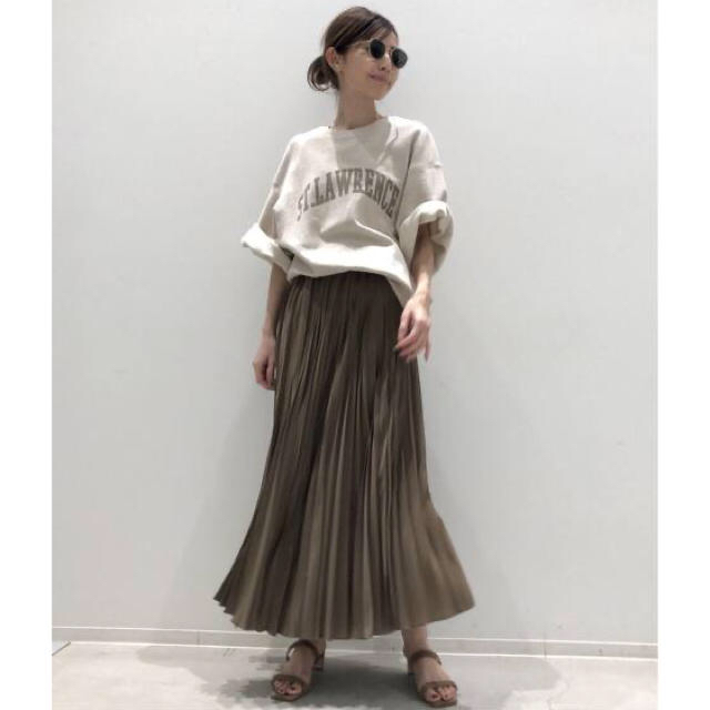 タグ付き新品◇ L'Appartement Pleats Skirt ベージュ - ロングスカート